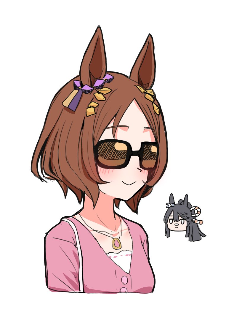narita brian and sakura laurel (umamusume) drawn by takuan_(taku1219oekaki)