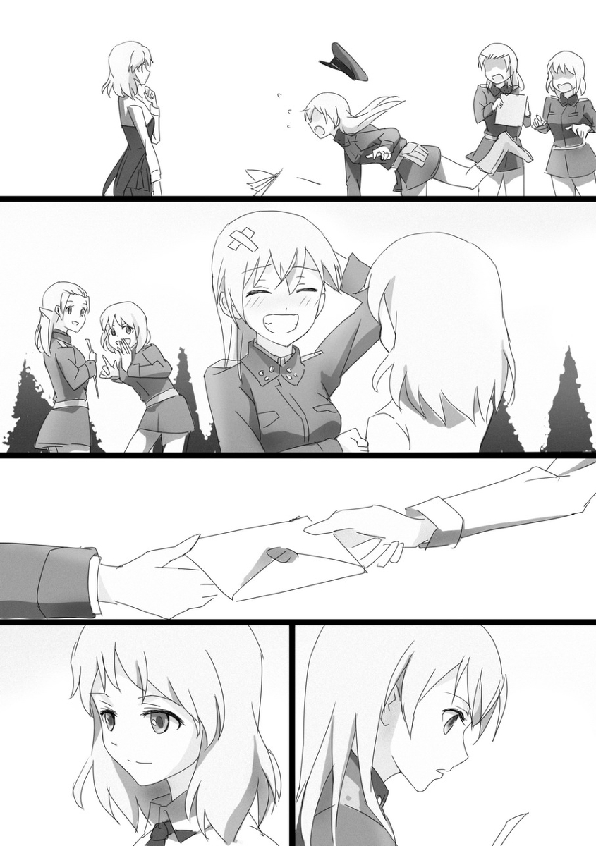 sanya v. litvyak and eila ilmatar juutilainen (world witches series and 1 more) drawn by kisetsu