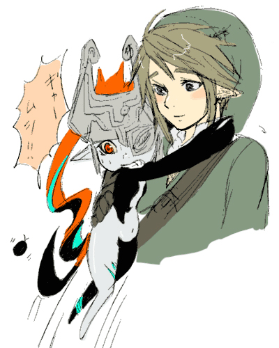 link and midna (the legend of zelda and 1 more)