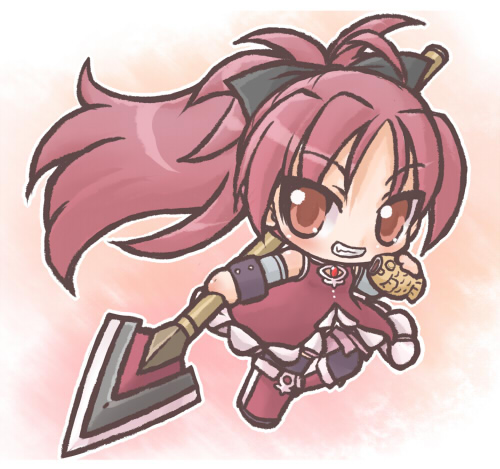 sakura kyoko (mahou shoujo madoka magica) drawn by onmitsu_doushin_a