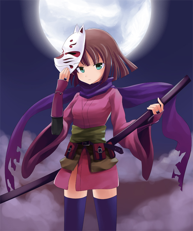 shinobi and shinobi 4 (sekaiju no meikyuu and 1 more) drawn by elixir16