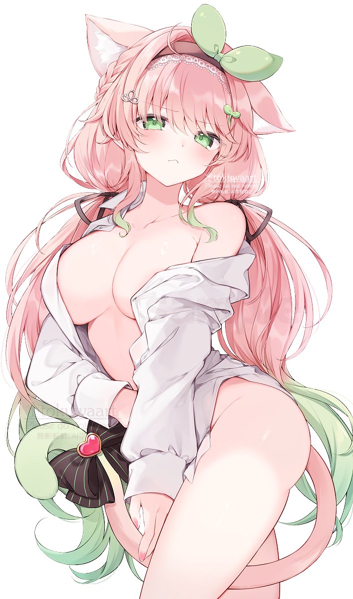 futaba iyo (indie virtual youtuber) drawn by fukunoki_tokuwa