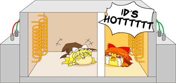hakurei reimu and kirisame marisa (touhou) drawn by clammbon