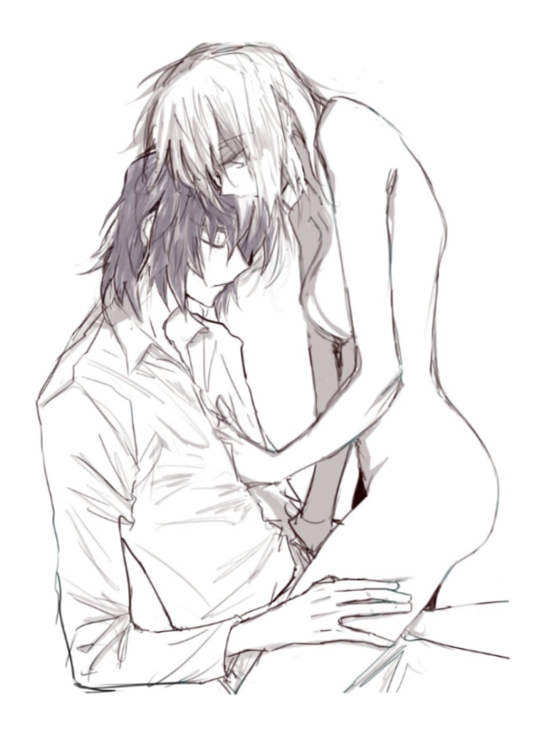 cagalli yula athha and athrun zala (gundam and 1 more) drawn by she_(morianosu)