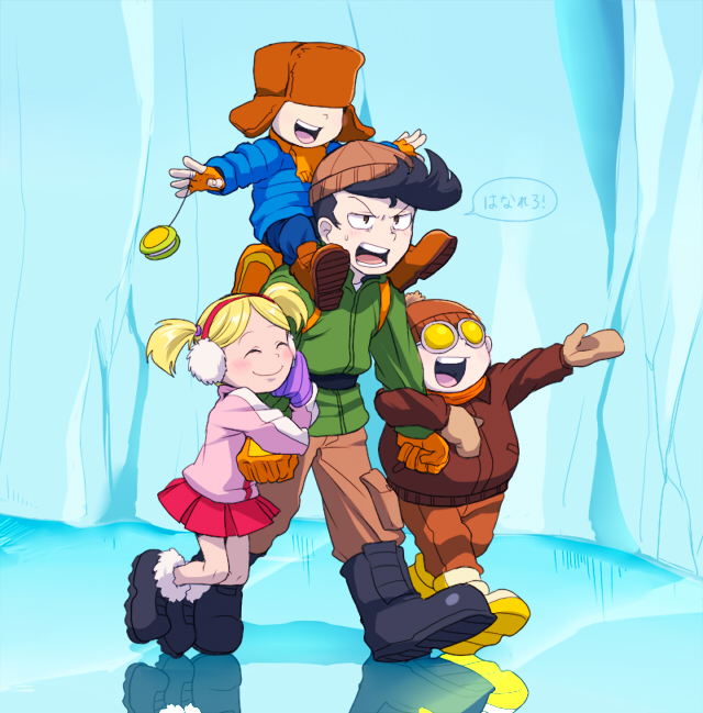 sonya, lee, numbuh 60, and thomas gilligan (codename: kids next door) drawn by t_k_g