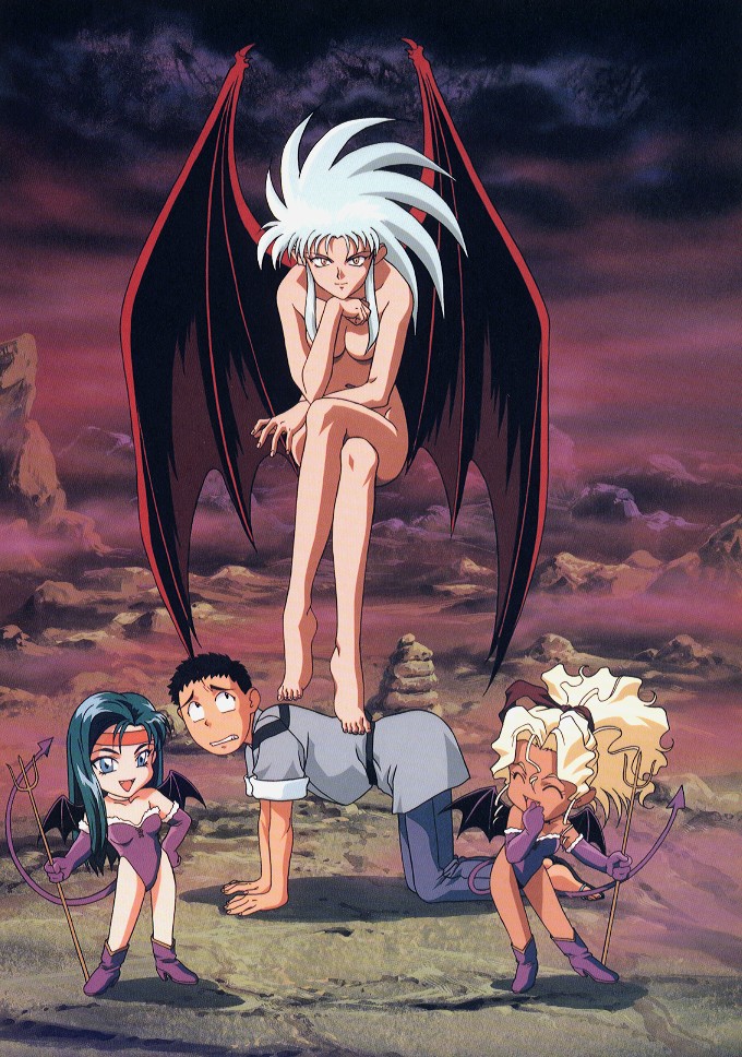 ryouko, kuramitsu mihoshi, masaki tenchi, and makibi kiyone (tenchi muyou! and 1 more)