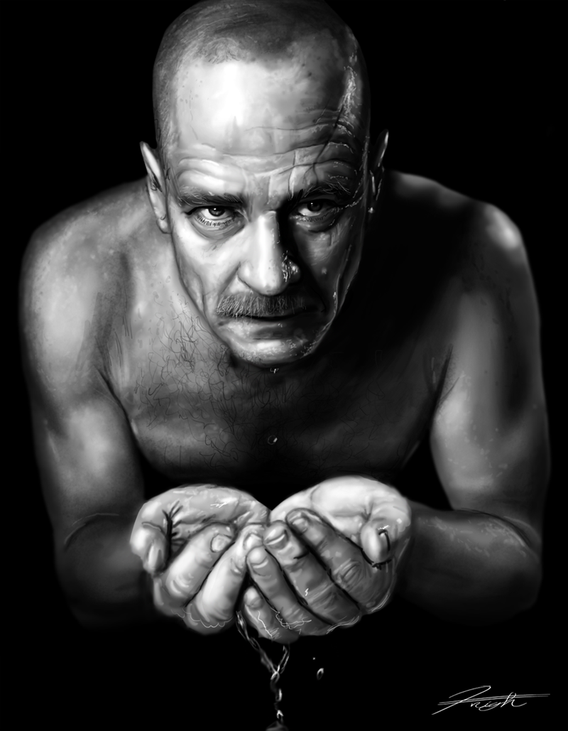 walter white (breaking bad) drawn by djcoulz