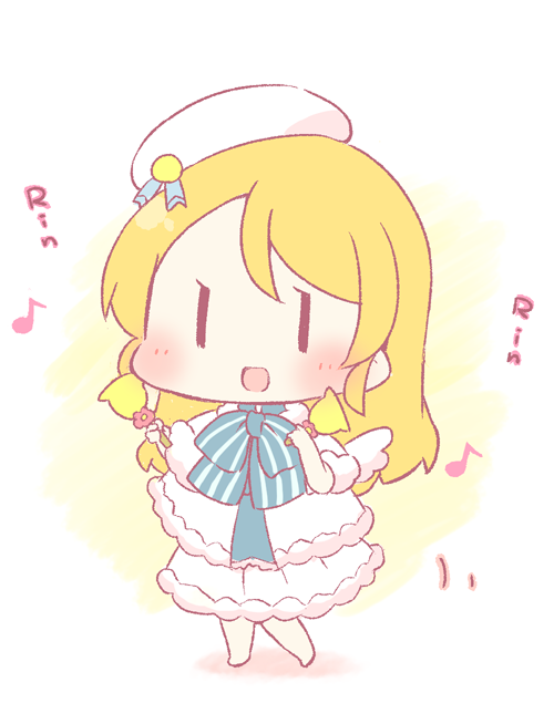 ayase eli (love live! and 1 more) drawn by saku_usako_(rabbit)