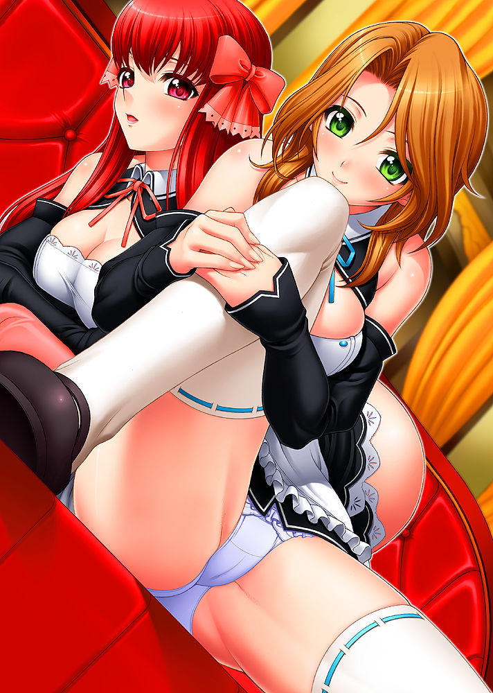 amane and futaba riho (dream c club) drawn by miyagi_yasutomo