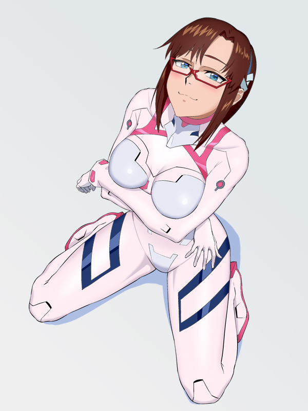makinami mari illustrious (neon genesis evangelion and 2 more) drawn by chobi_kuma