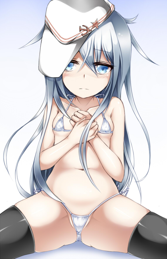 hibiki and verniy (kantai collection) drawn by shimo_(depthbomb)