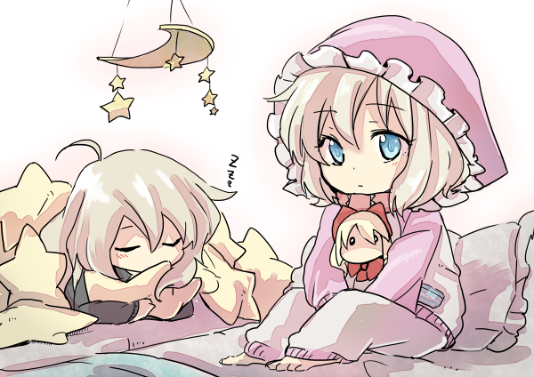 kirisame marisa, alice margatroid, and shanghai doll (touhou) drawn by mitsunara