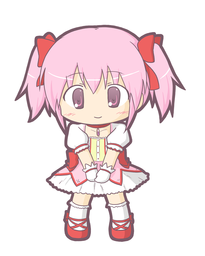 kaname madoka (mahou shoujo madoka magica) drawn by ri-net