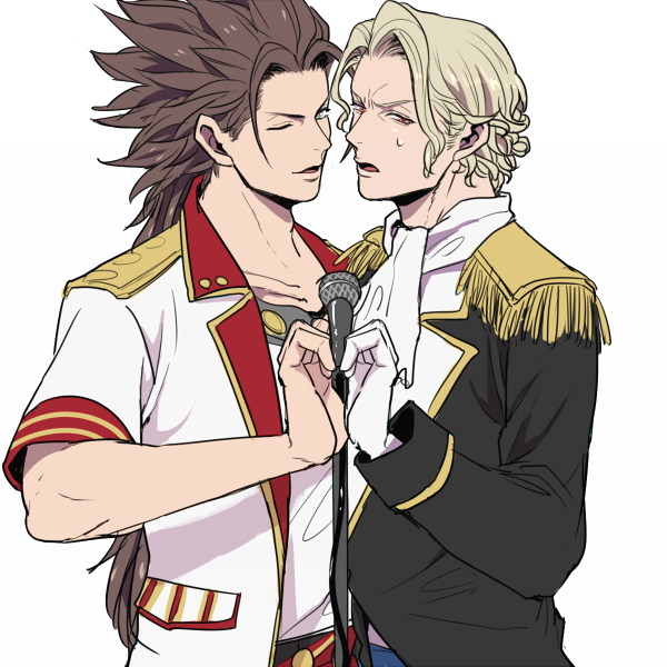 xander and ryoma (fire emblem and 1 more) drawn by u_(lastcrime)