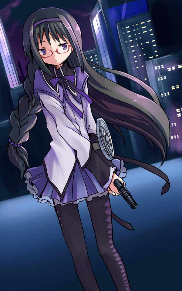akemi homura (mahou shoujo madoka magica) drawn by kotojima_motoki