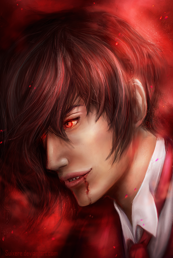 alucard (hellsing) drawn by suixere