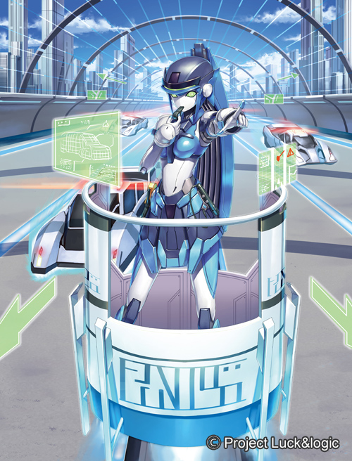 megaru (luck & logic) drawn by mytea_(soso)