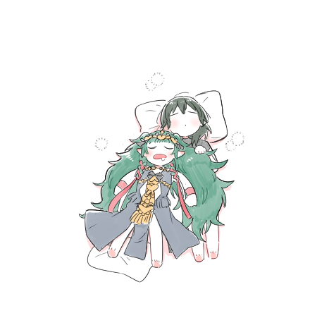 female byleth and sothis (fire emblem and 1 more) drawn by bowwow_(hamju94)