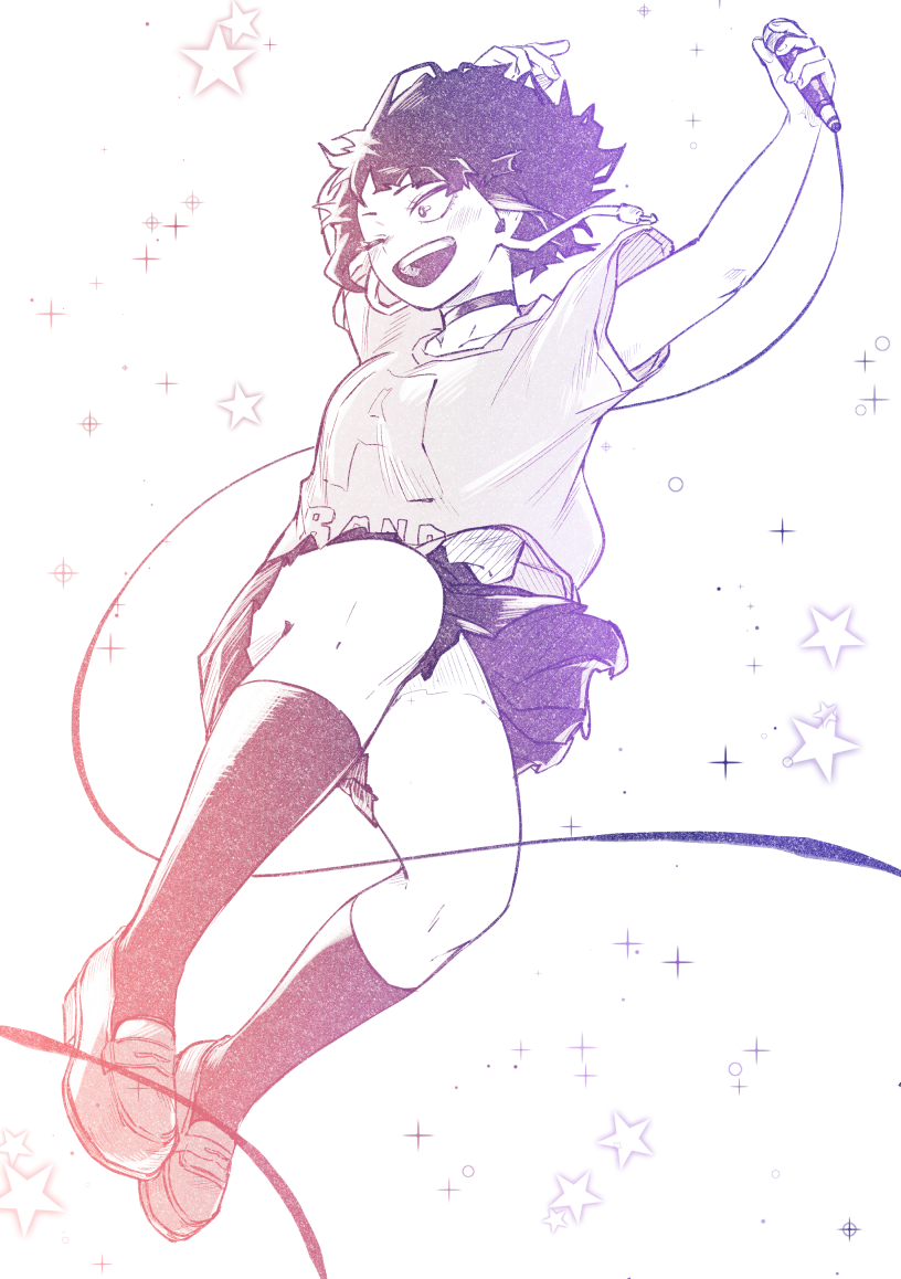jiro kyoka (boku no hero academia) drawn by jviq95