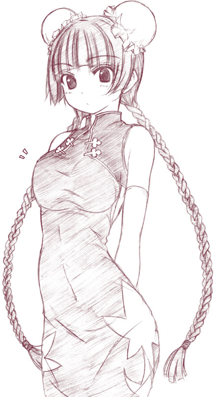 wang liu mei (gundam and 1 more) drawn by yumesato_makura