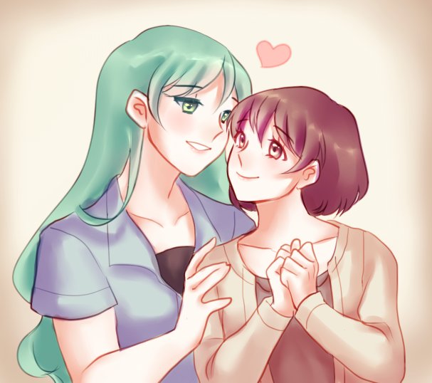hikawa sayo and hazawa tsugumi (bang dream!) drawn by orz_(kagewaka)