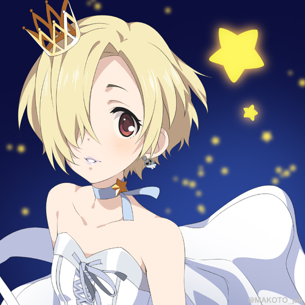 shirasaka koume (idolmaster and 1 more) drawn by mizuki_makoto