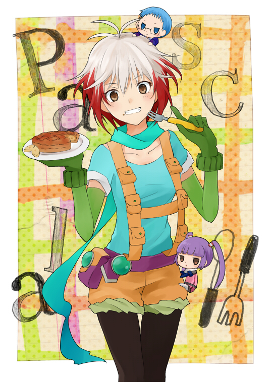 sophie, pascal, and hubert ozwell (tales of and 1 more) drawn by barufoa