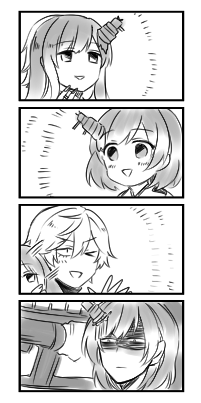 admiral, yamashiro, fusou, and admiral arisugawa (kantai collection) drawn by nagomi_(mokatitk)