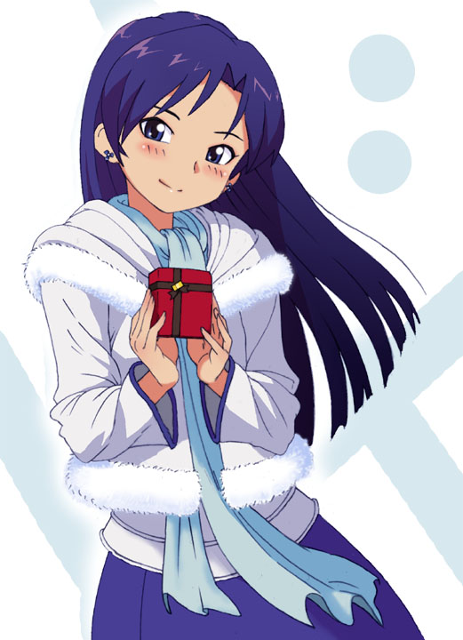 kisaragi chihaya (idolmaster and 1 more) drawn by oku_(okumen)