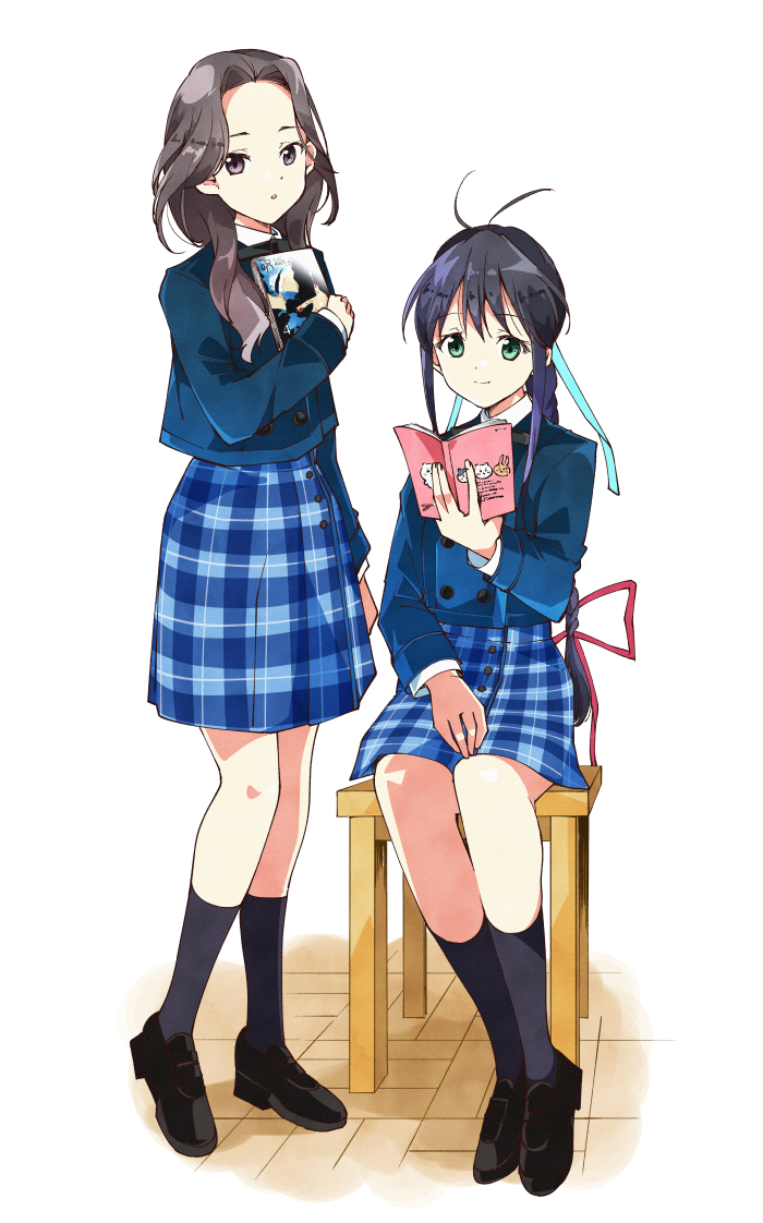 orihara sumika and yagami toa (22/7) drawn by trefle_r