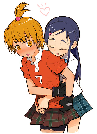 misumi nagisa and yukishiro honoka (precure and 1 more) drawn by minakata_sunao
