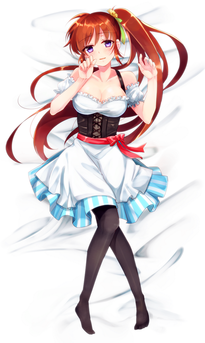 takamachi nanoha (lyrical nanoha and 1 more) drawn by toax2017