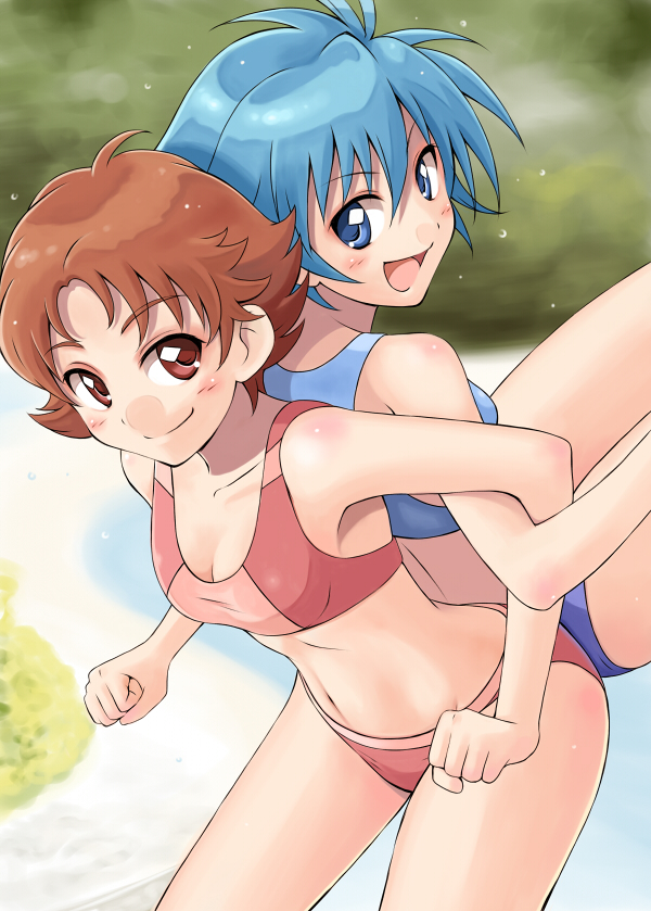 natsuki rin and nishijima waon (precure and 2 more) drawn by satogo