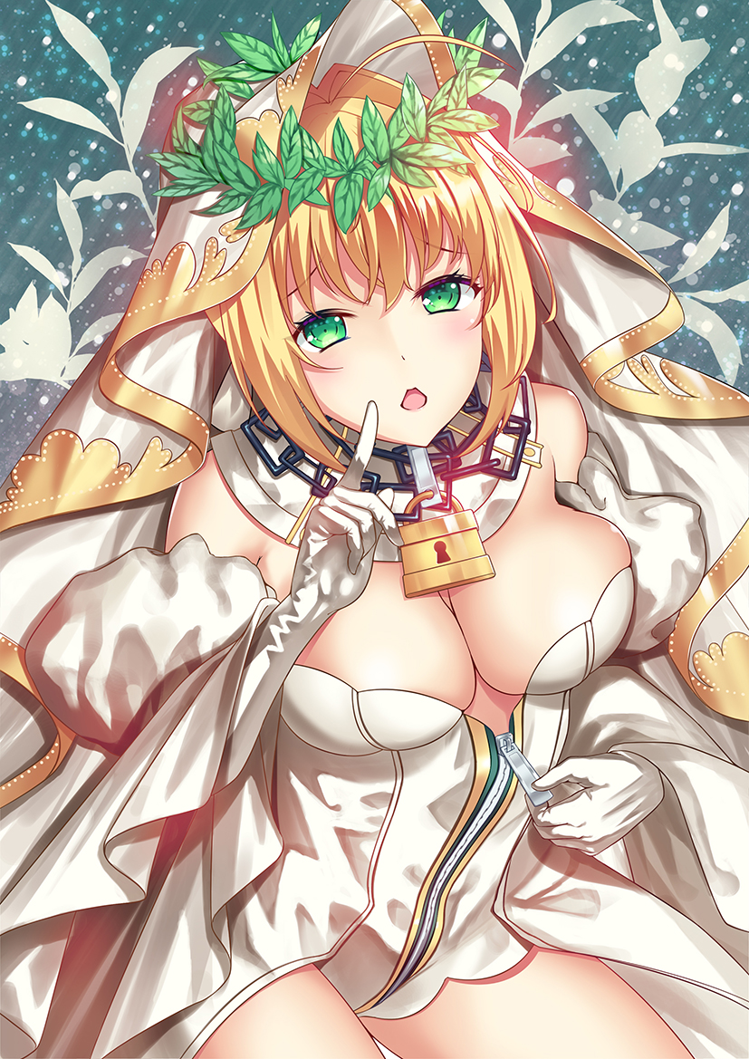nero claudius (fate and 2 more) drawn by majin_(kiidoumajin)