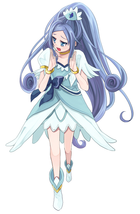 hishikawa rikka and cure diamond (precure and 1 more) drawn by sasamaru_chimaki