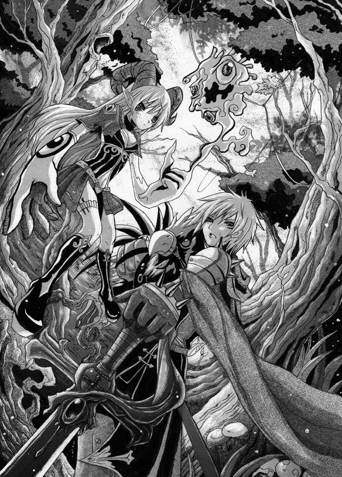 creator, rune knight, vanilmirth, and gryphon (ragnarok online) drawn by kom_(water0371)