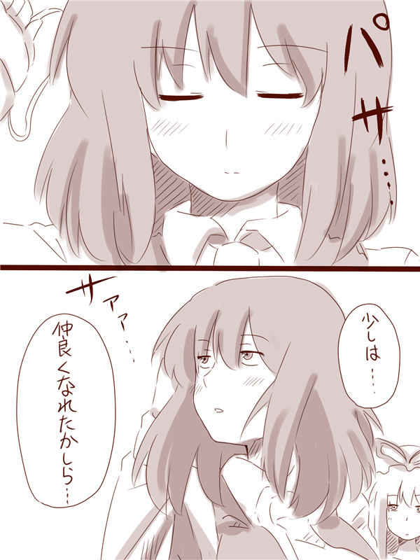 yakumo yukari and kazami yuuka (touhou) drawn by amazon_(taitaitaira)