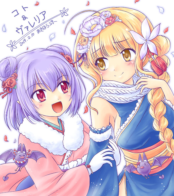 ayukawa koto and valeria ristie de serbanescu (iris mysteria!) drawn by akihara_ryou