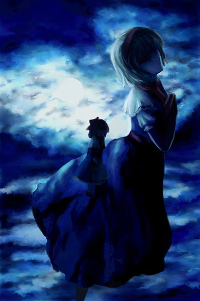 alice margatroid and shanghai doll (touhou) drawn by oisin