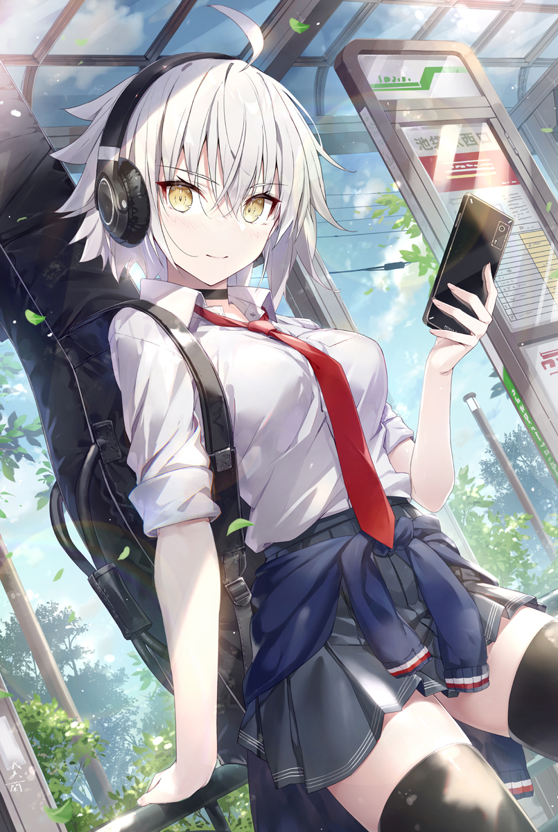 jeanne d'arc alter (fate and 1 more) drawn by gabiran