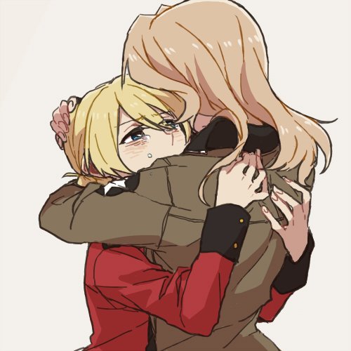 darjeeling and kay (girls und panzer) drawn by ree_(re-19)
