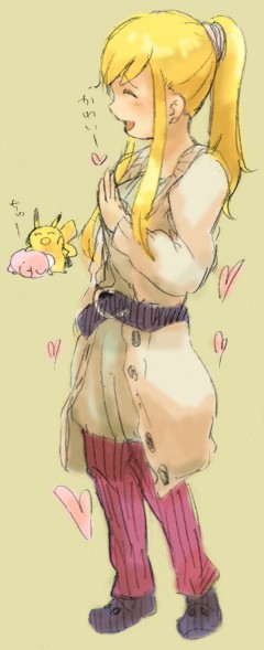pikachu, samus aran, and jigglypuff (pokemon and 2 more) drawn by mutton