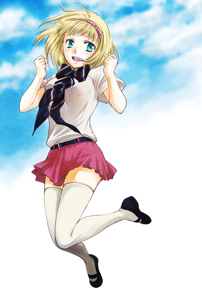 moriyama shiemi (ao no exorcist) drawn by momo_neko