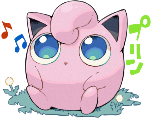 jigglypuff (pokemon) drawn by haruken
