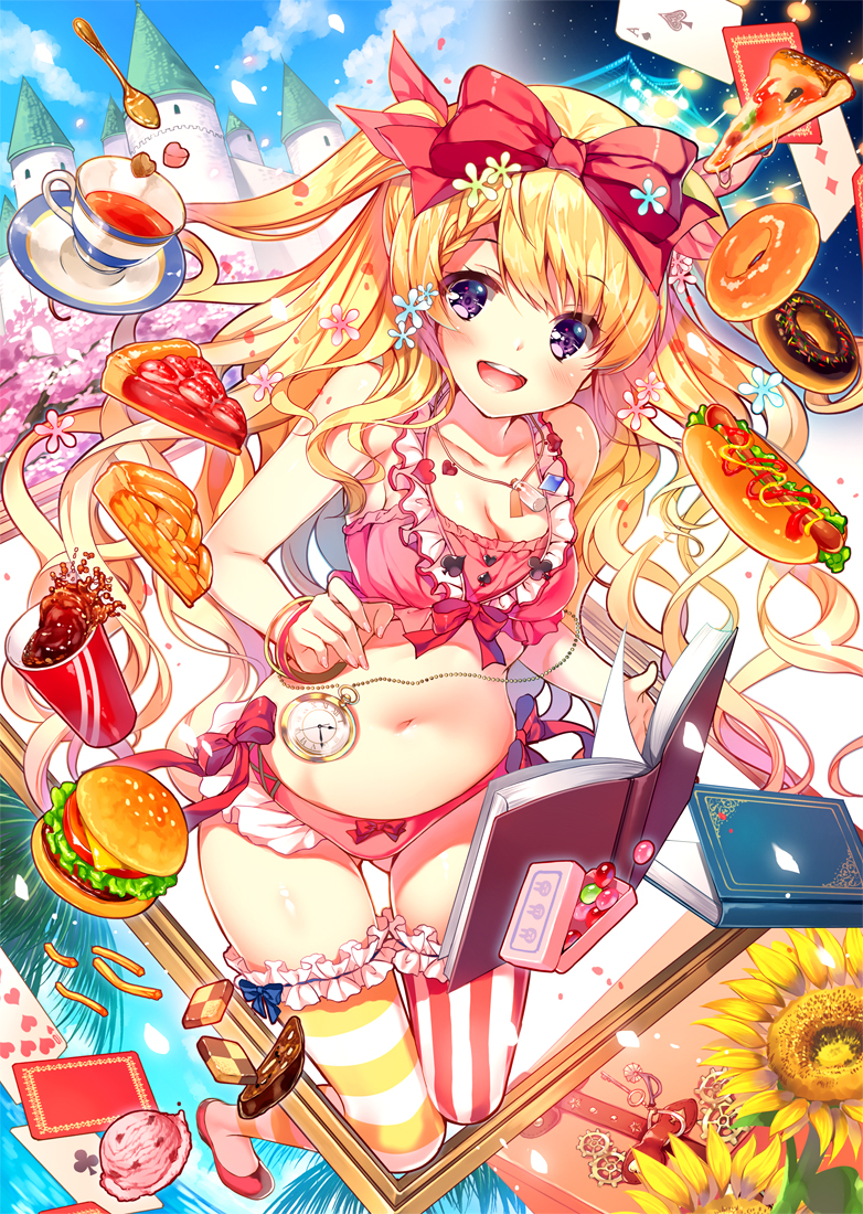 alice (alice's adventures in wonderland) drawn by miwabe_sakura