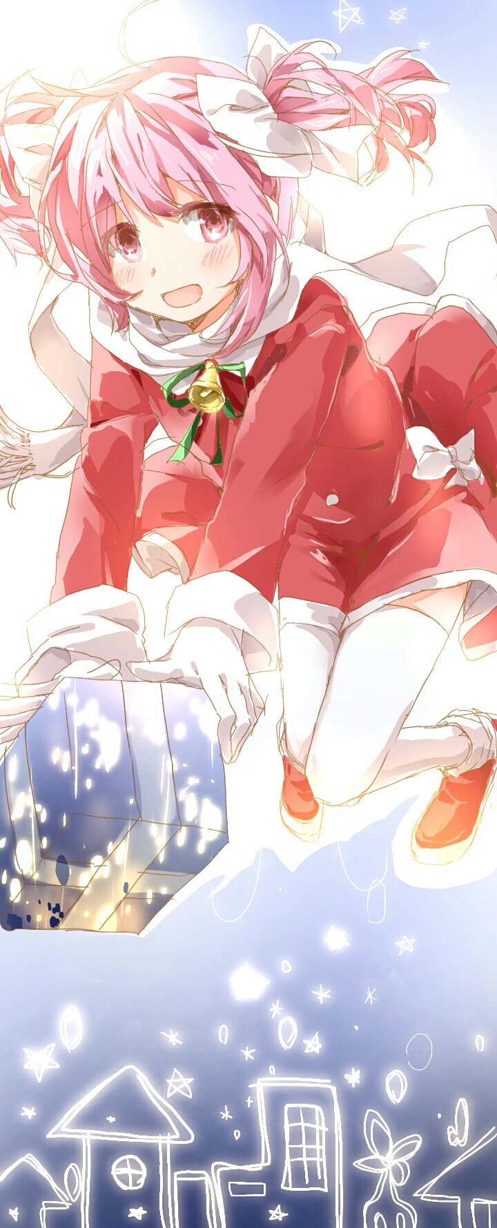 kaname madoka (mahou shoujo madoka magica) drawn by sakumagica