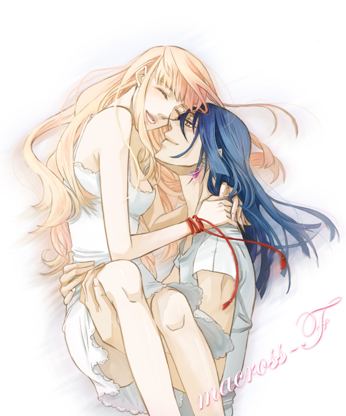 sheryl nome and saotome alto (macross and 1 more) drawn by kurage_(huwahuwaru_n)
