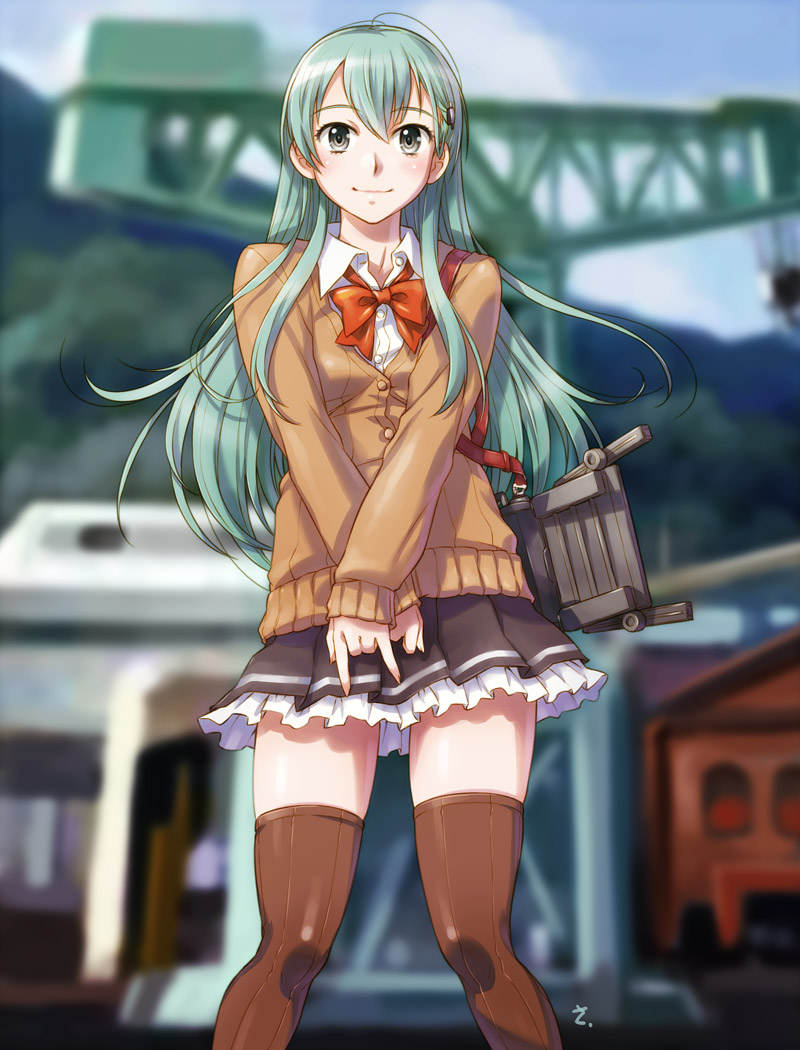 suzuya and suzuya kai ni (kantai collection) drawn by sameha_ikuya