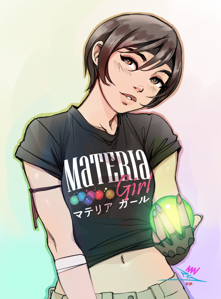 yuffie kisaragi (final fantasy and 1 more) drawn by vashperado