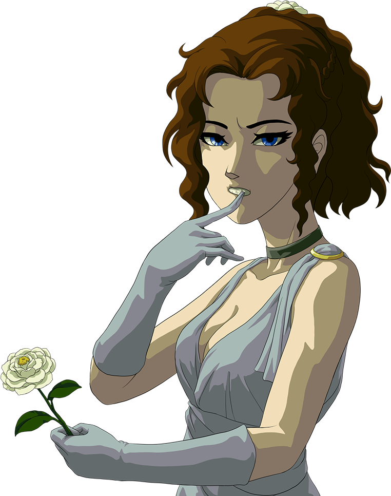 tsubakikoji saori (bara to tsubaki and 1 more) drawn by naramura